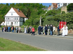 Bittprozession an Christi Himmelfahrt (Foto: Karl-Franz Thiede)